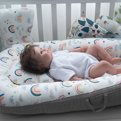 Baby Nest Bed Lounger Sleeping Portable Pillow