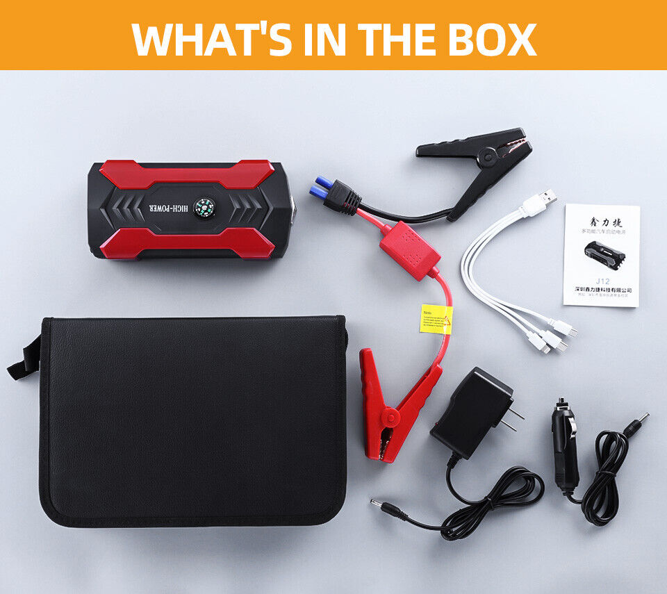 Portable Jump Starter & Power Bank