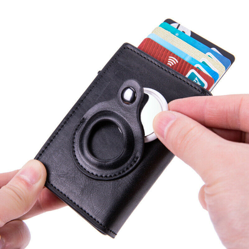 Airtag Wallet Bag Card Holder Smart Anti-lost Protective Cover Air Tag Cover